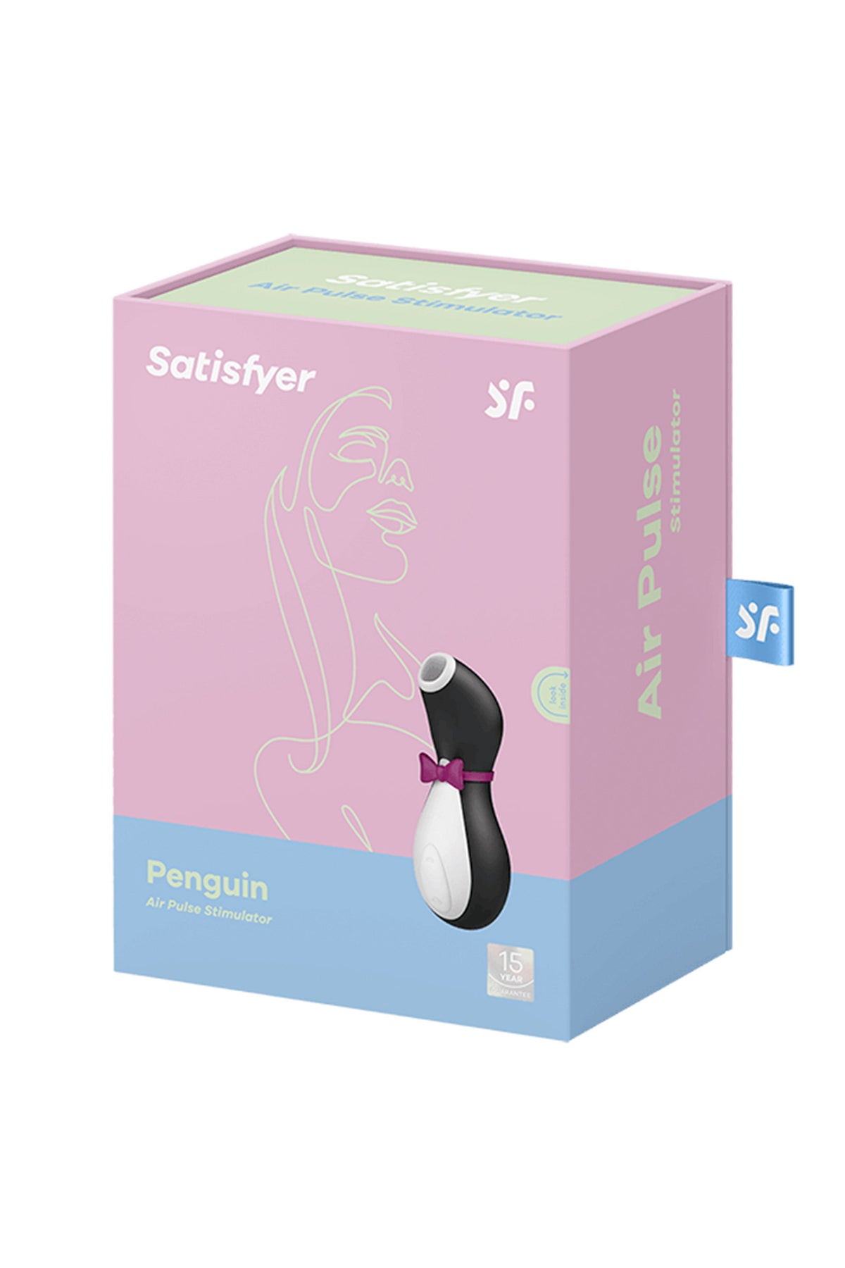 Satisfyer Penguin — Stimulateur clitoridien à air pulsé – vue 4 | Peau de Satin