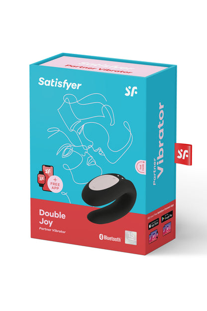 Satisfyer Double Joy — Vibromasseur connecté pour couple
