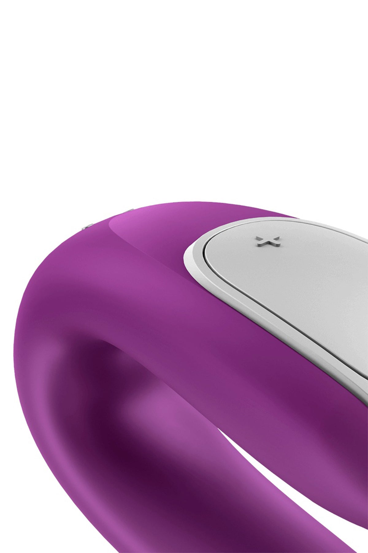 Satisfyer Double Fun — Vibromasseur couple violet connecté