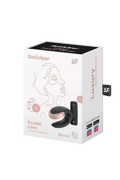 Satisfyer Double Love - Vibromasseur pour couple connecté
