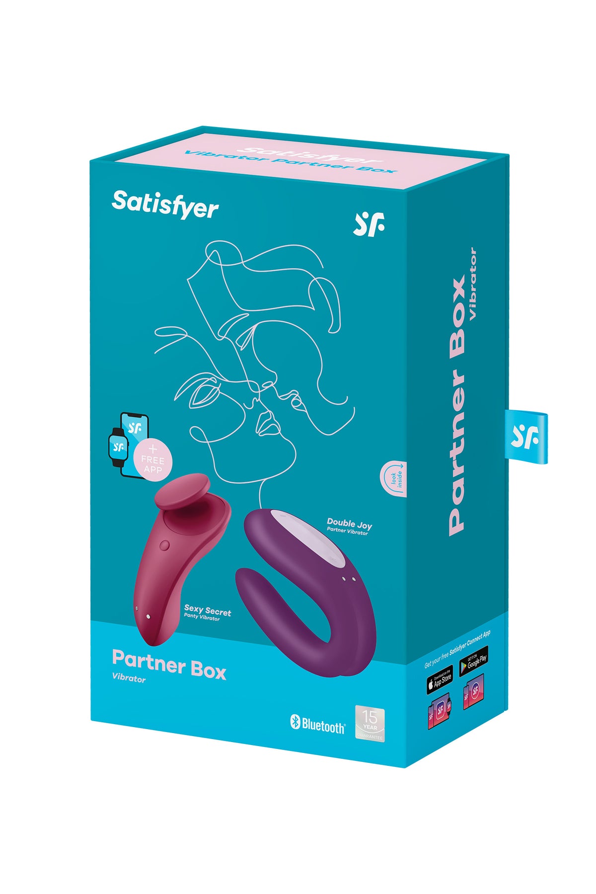 Satisfyer Partner Box 1 — Coffret couple deux jouets