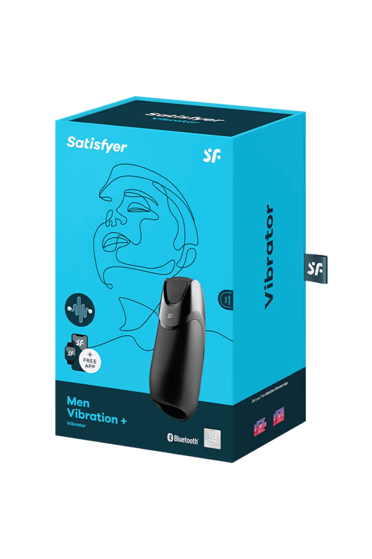 Satisfyer Men Vibration+ — Masturbateur connecté