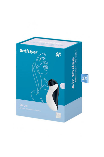 Satisfyer Orca — Stimulateur clitoridien air pulsé et vibrations – vue 3 | Peau de Satin